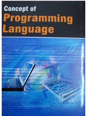 cover image of Concept of Programming Language